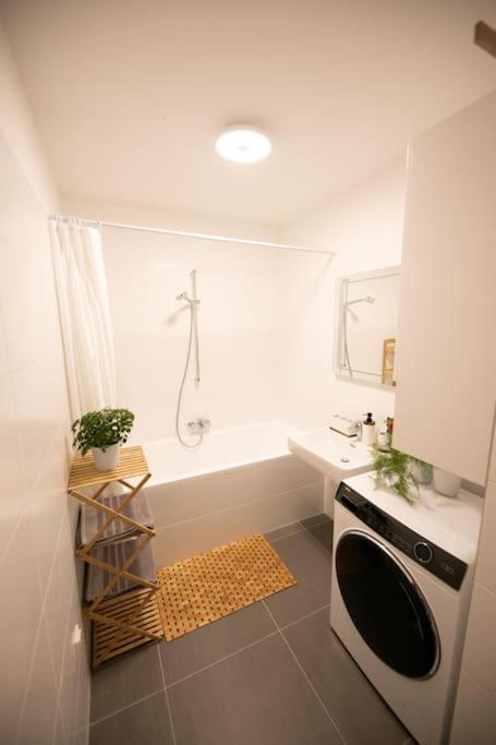 Schoenes Living Am Donauufer Viena Exterior foto